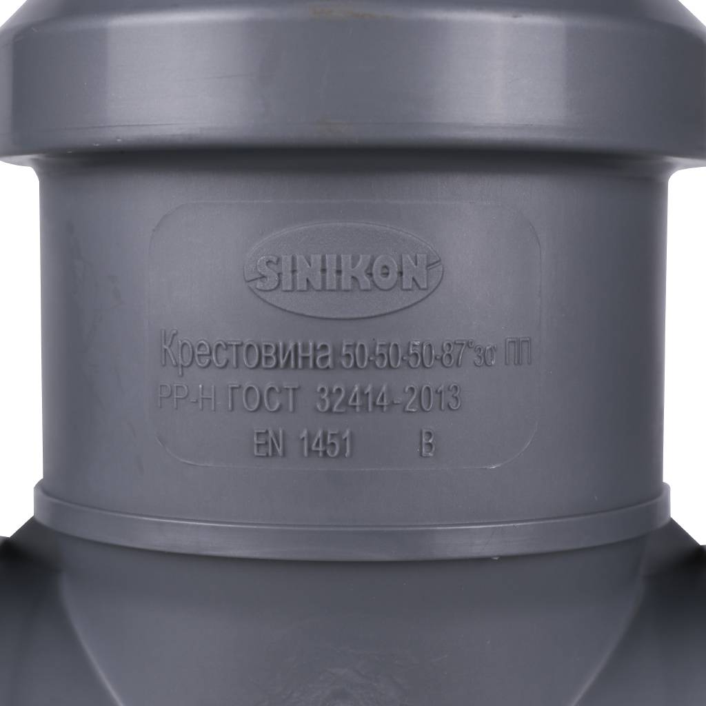 Крестовина одноплоскостная Sinikon ПП D050/050/050*87°, 506003.R