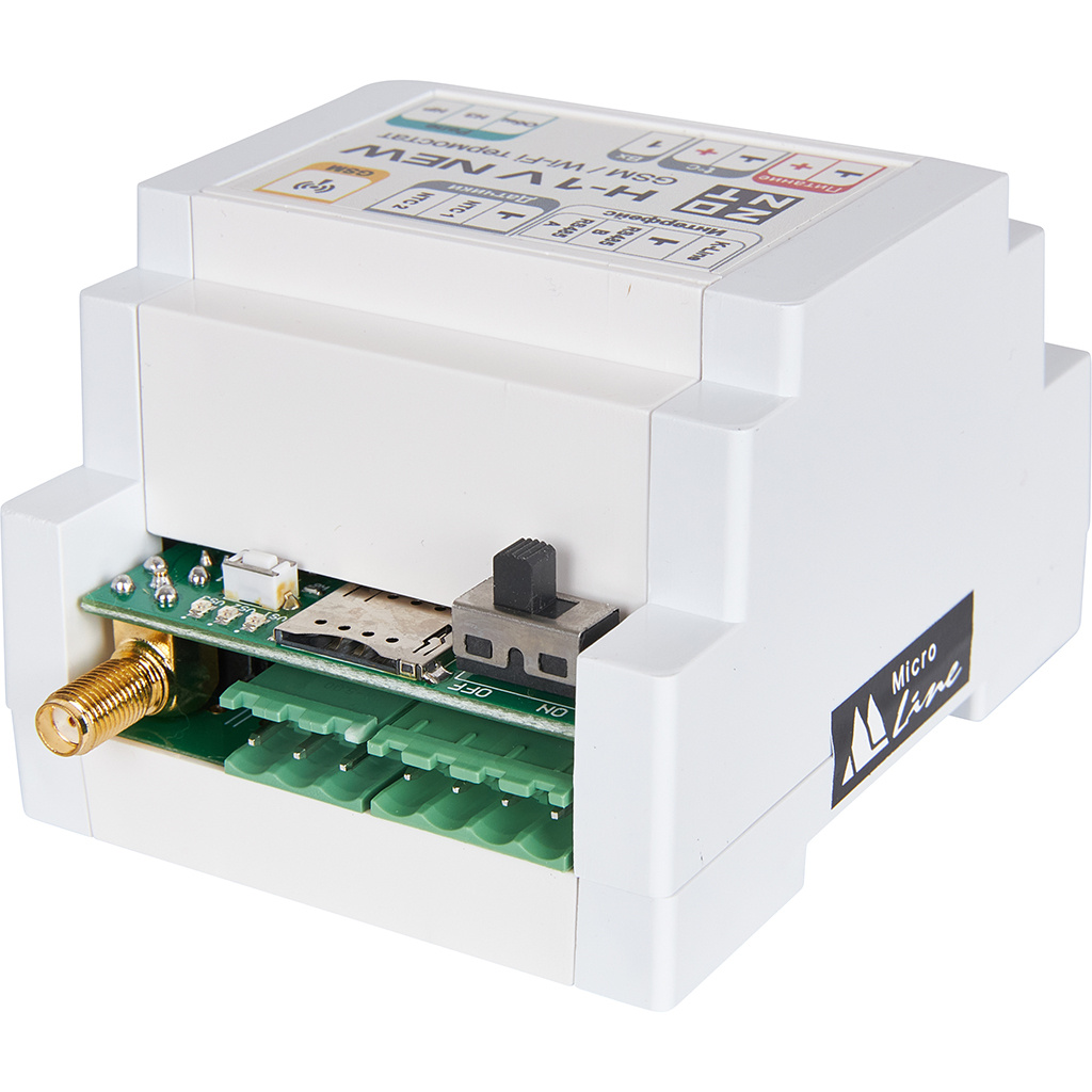 Термостат ZONT H-1V New GSM-Climate с GSM-модулем и адаптером 220/12 В, ML00005890