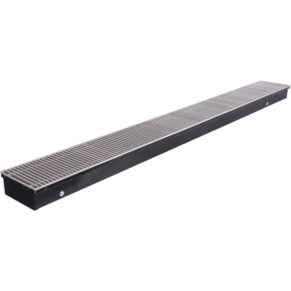 Внутрипольный конвектор STOUT SCN-1100 80х190х1800 (Решётка роликовая) правое подключение, SCN-1100-0819180