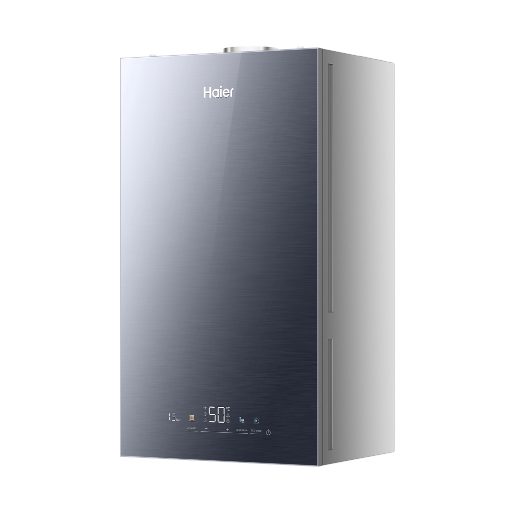 Котел настенный Haier EvoLine 2.32 Ti газовый/ двухконтурный/ турбированный/ стекляная панель, GE0Q67E0BRU