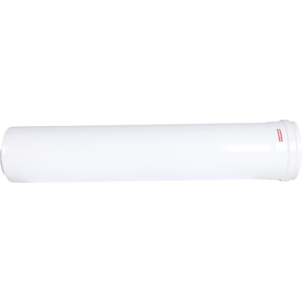 Удлинитель дымохода конденсационный коаксиальный ROMMER D60(п-м)/100(м-п), L500, RCA-8610-000500