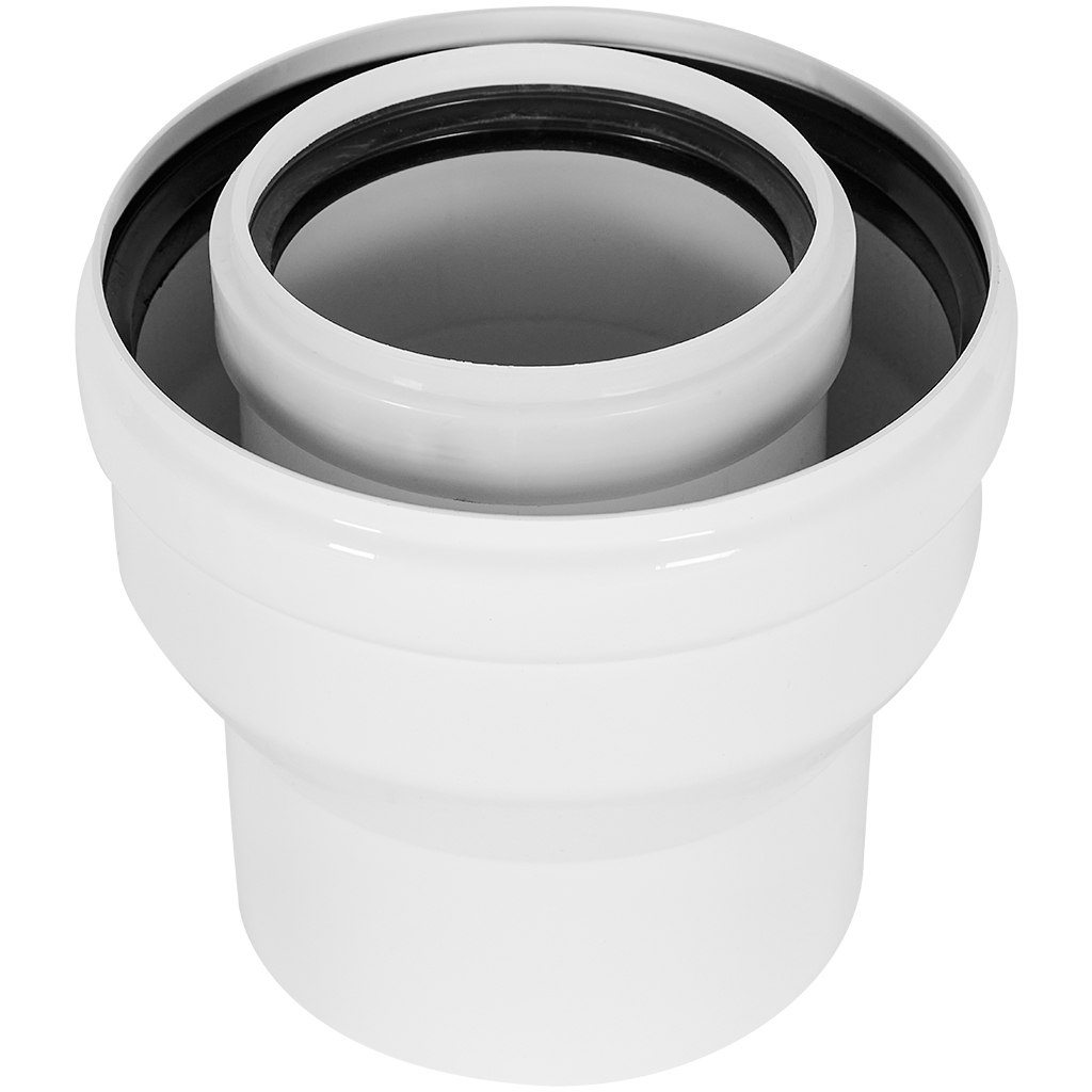 Переход ROMMER с O60/100 на O80/125 конденсационный, RCA-8012-000002