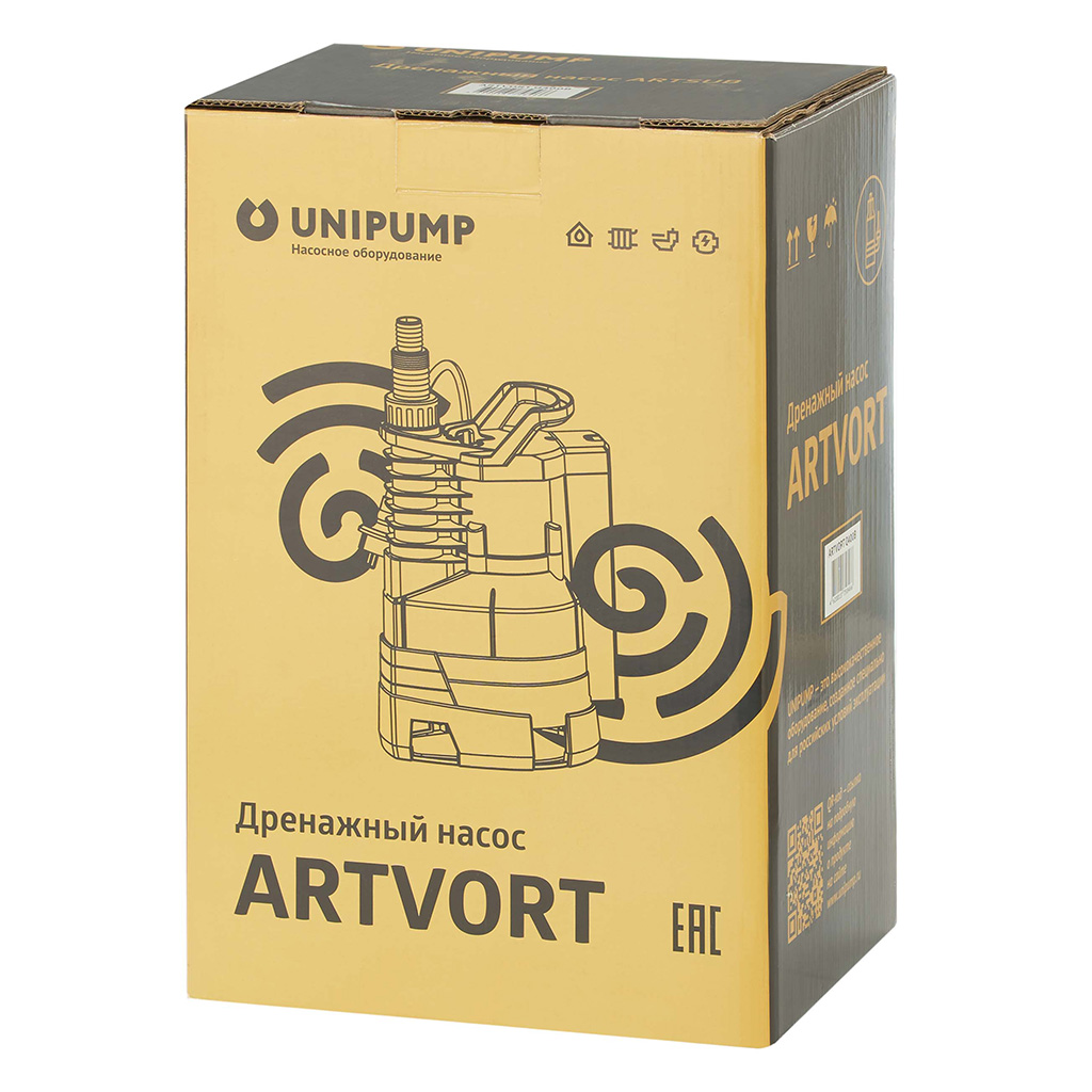 Насос дренажный UNIPUMP ARTVORT Q400B, 59670