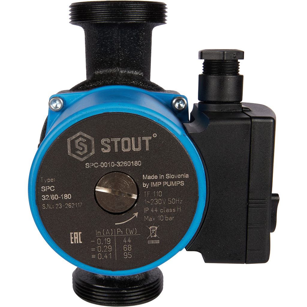 Насос циркуляционный STOUT 32/60-180, SPC-0010-3260180