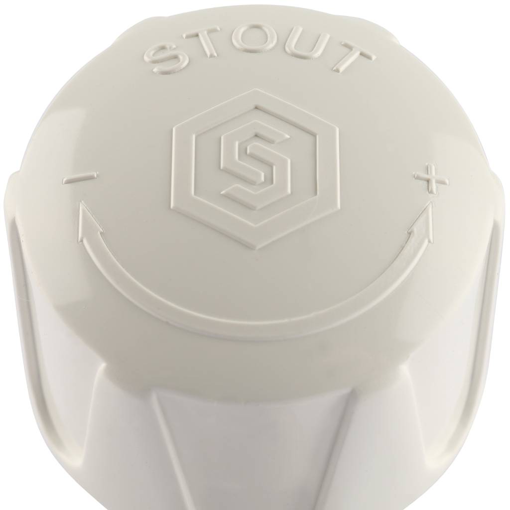 Клапан ручной терморегулирующий STOUT SVR прямой 3/4, SVR-2122-000020