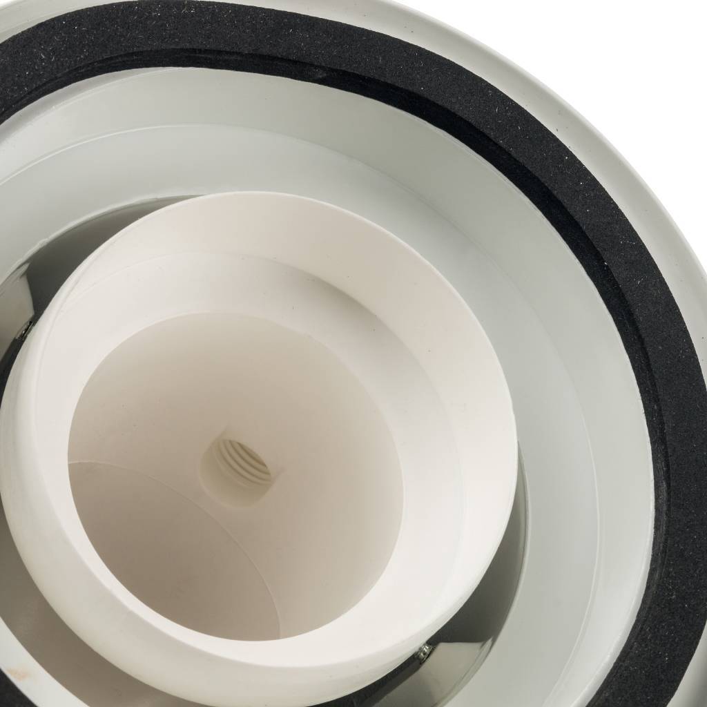 *SCA-8610-240090 STOUT Элемент дымохода конденсац. адаптер 90° DN60/100 м/п PP-AL с фланцем (совместим. с Bosch), SCA-8610-240090