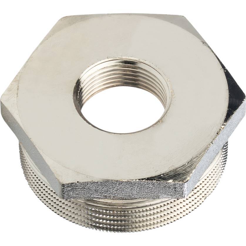 Футорка STOUT никелированная 1 1/2X3/4, SFT-0029-011234