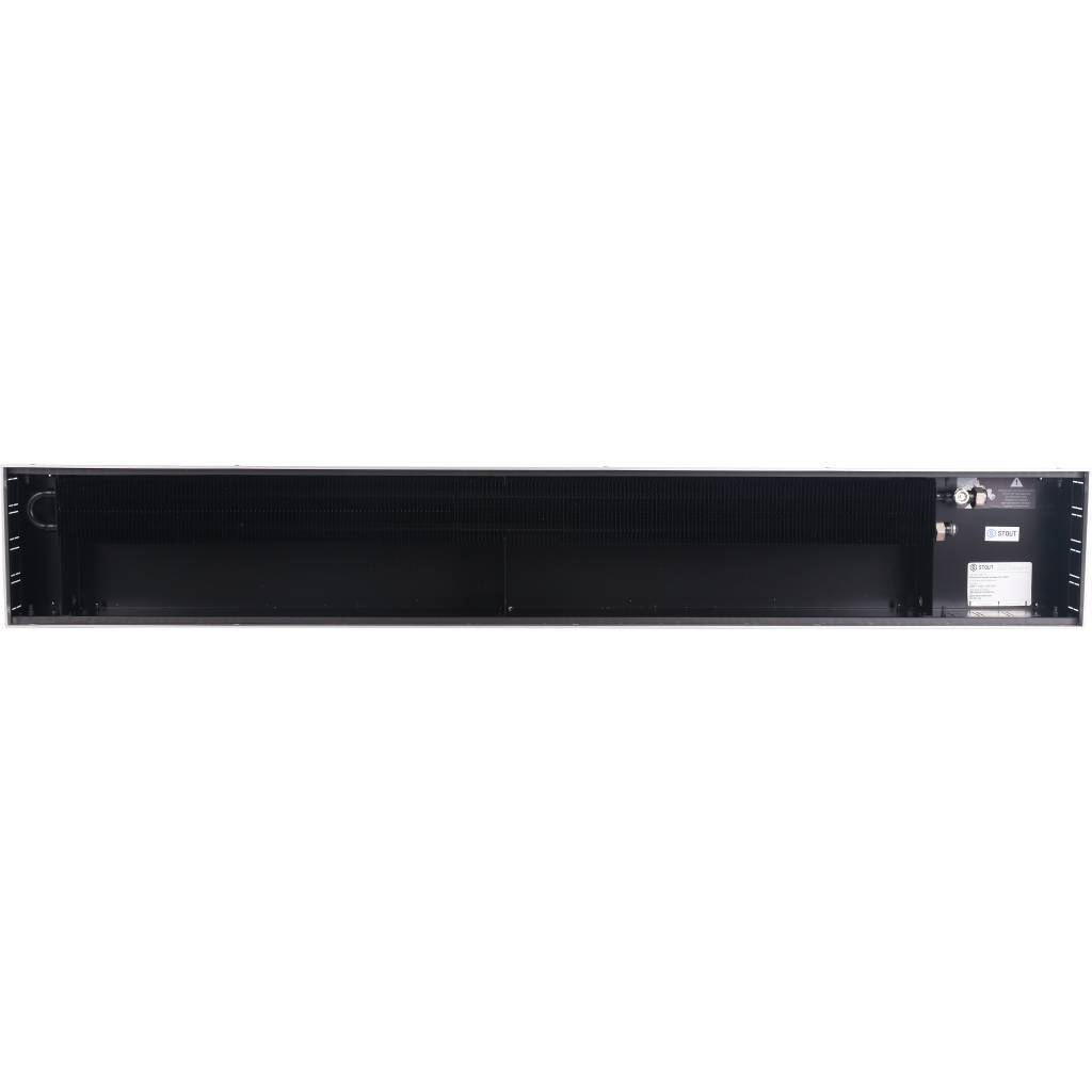 Внутрипольный конвектор STOUT SCN-1100 110х240х1600 (Решётка роликовая) правое подключение, SCN-1100-1124160