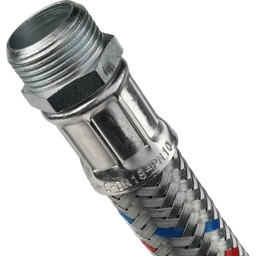 Гибкая подводка для воды STOUT НР 3/4 х ВР 3/4, длина 300 мм, SHF-0203-182020