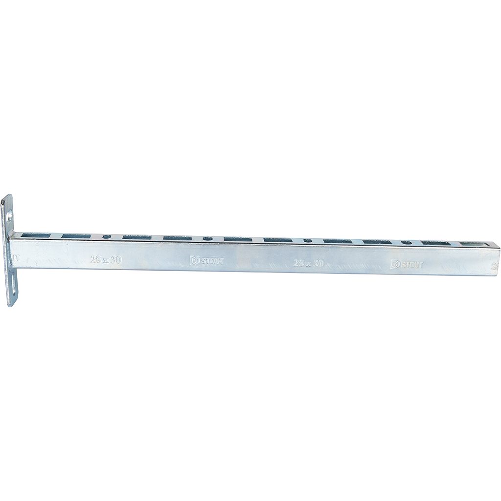Консоль монтажная STOUT 1,75х28х30х500мм, SAC-0021-283050