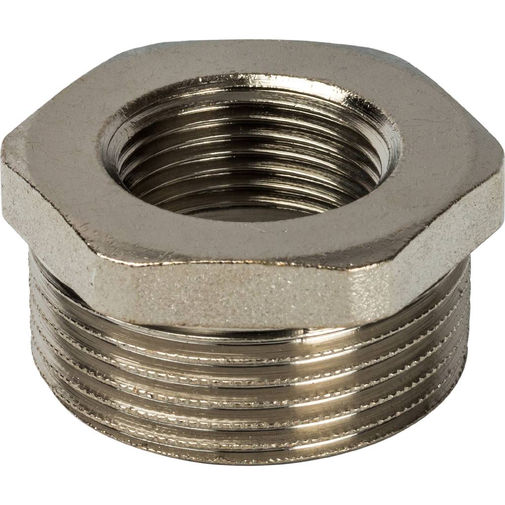 Футорка STOUT никелированная 1 1/4X3/4, SFT-0029-011434