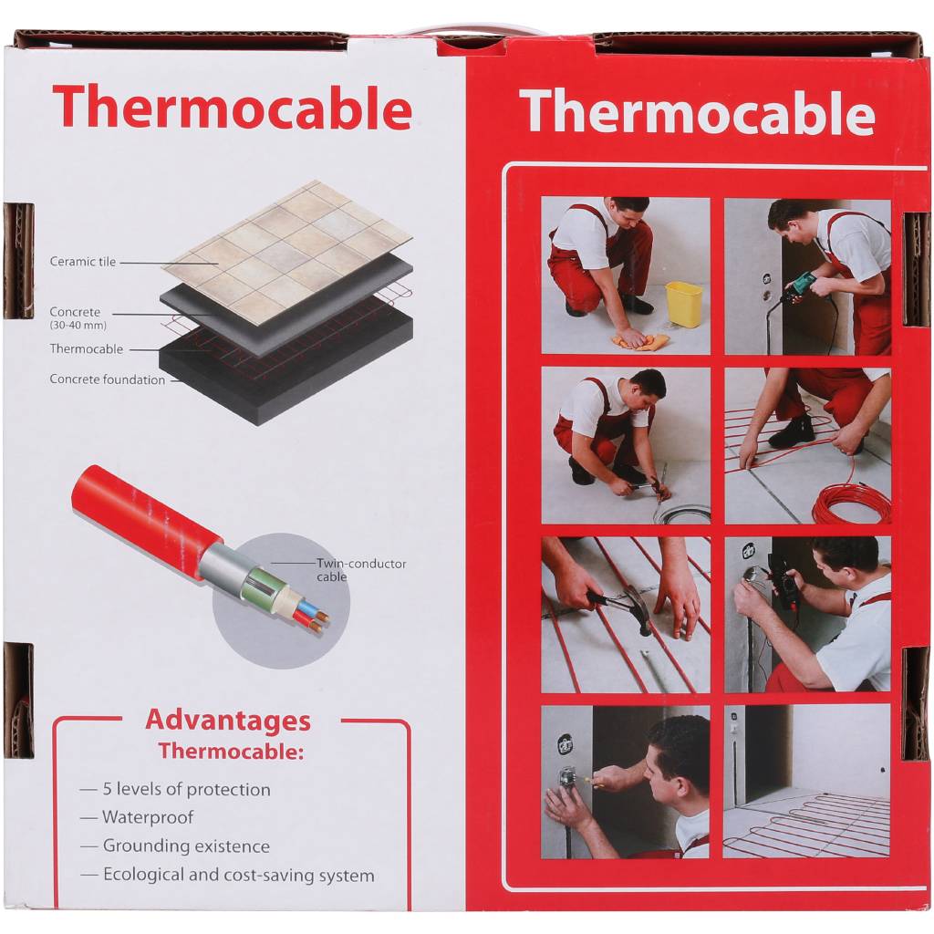 Термокабель THERMO SVK-20 (комплект без регулятора) 50 метров, SVK-20 050-1020