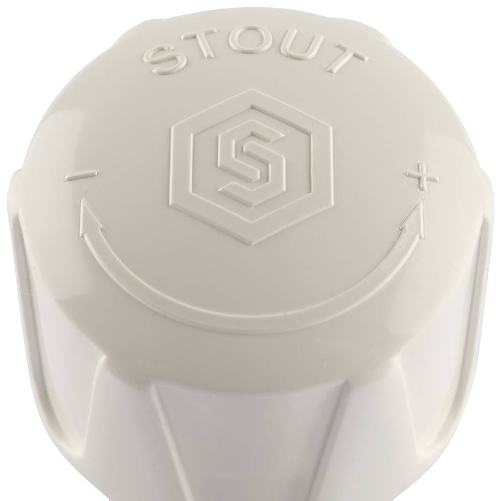 Клапан ручной терморегулирующий STOUT SVR прямой 1/2, SVR-2122-000015