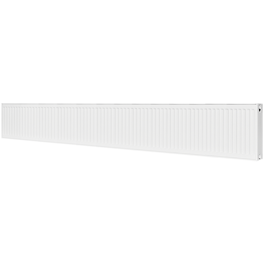 Стальной панельный радиатор ROMMER Compact 22/400/2600 боковое подключение, RRS-2010-224260