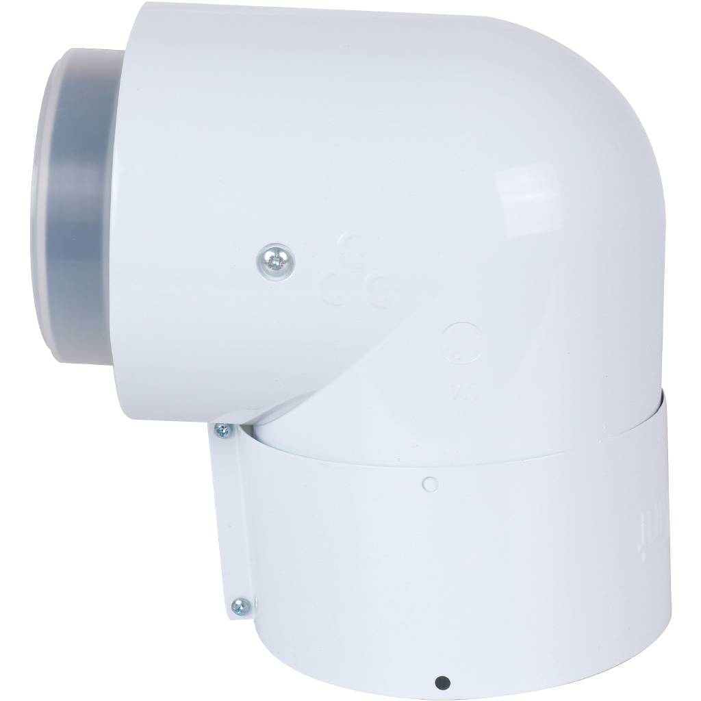 Отвод Vaillant для труб 80/125 мм. 87° РР, 303210