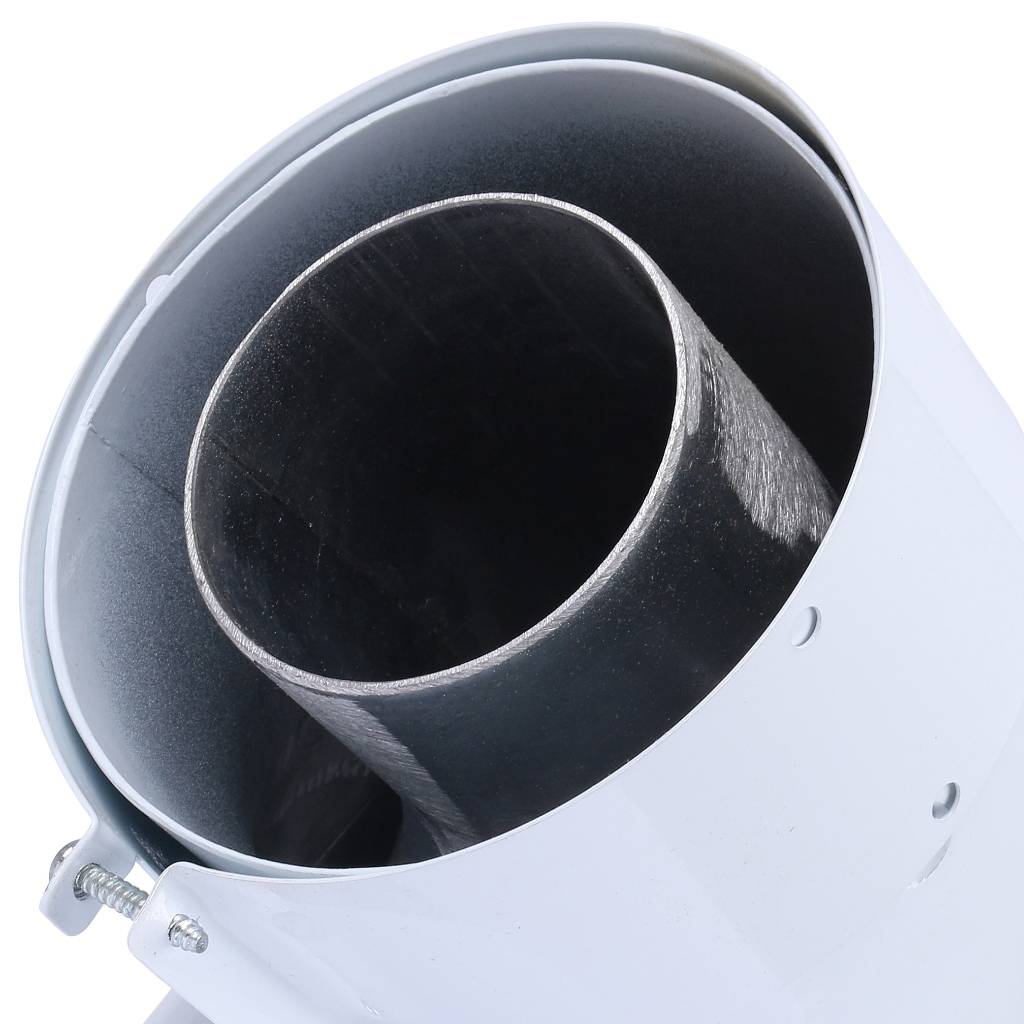 Колено Vaillant 90 град. DN 60/100 белое, 303808