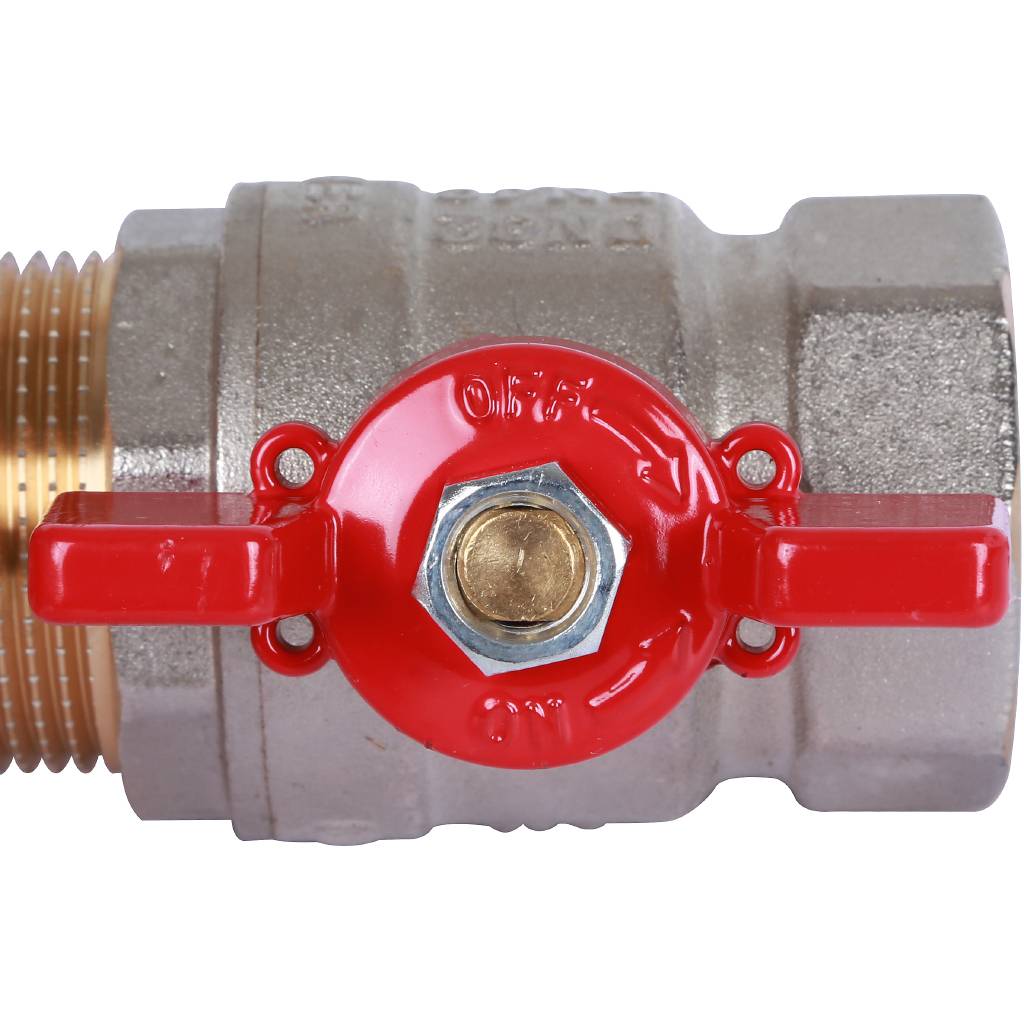 Кран шаровой ROMMER 1 1/4 ВН/НР, ручка бабочка, RBV-0004-0210232