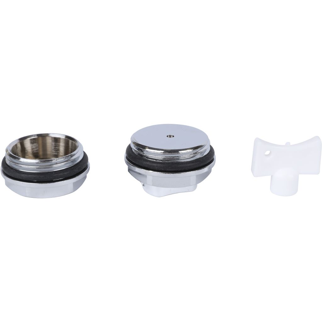 Присоединительный набор для радиатора Global 011048 CHROME Global KIT 3/4 (цвет хром.)), A048KIT3/499