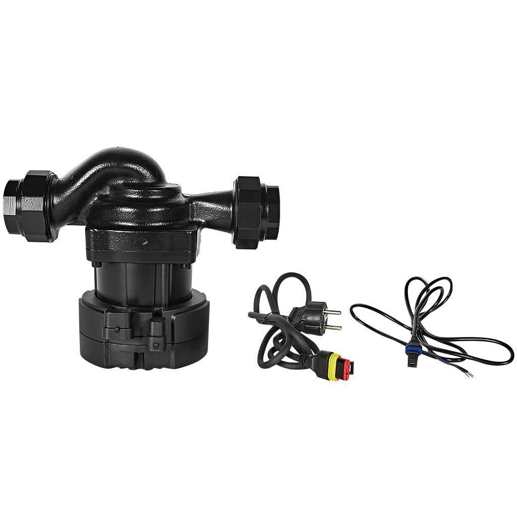 Частотный циркуляционный насос ROMMER PROFI EVO 32/100-180 с ШИМ, гайками и теплоизоляцией, RCP-0030-32100180