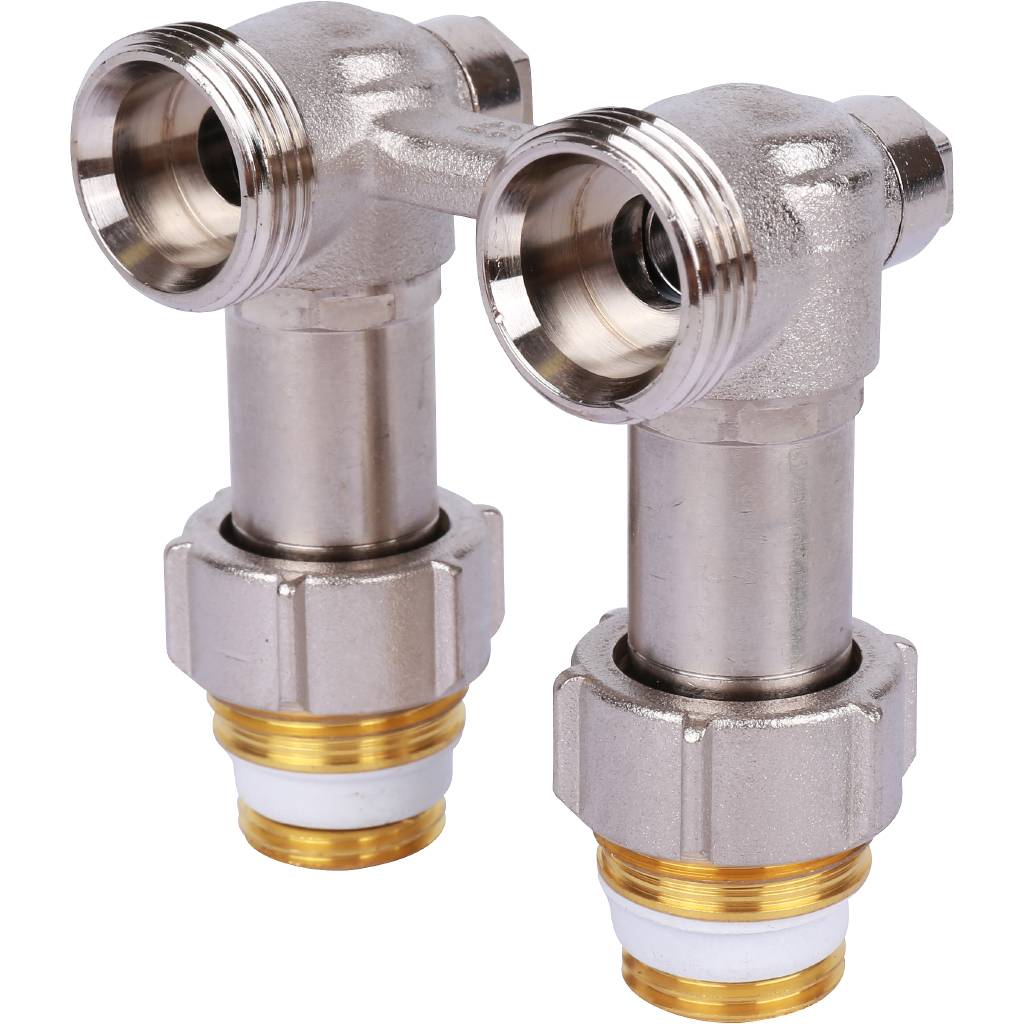 Узел нижнего подключения Meibes ET2/50, угловой 3/4”*3/4”, F10086