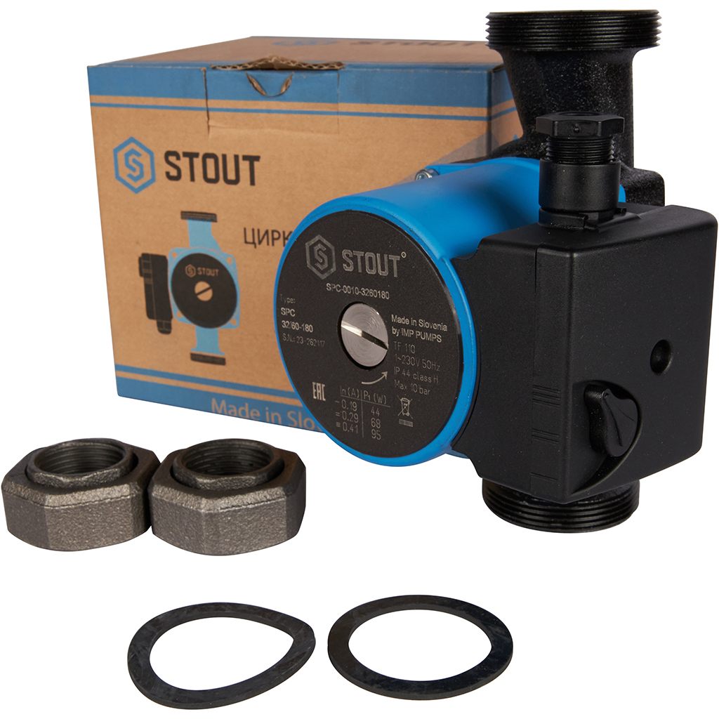 Насос циркуляционный STOUT 32/60-180, SPC-0010-3260180