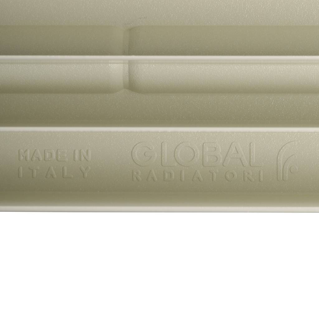 Радиатор биметаллический Global STYLE EXTRA 350 14 секций боковое подключение (белый RAL 9010), STE03501014