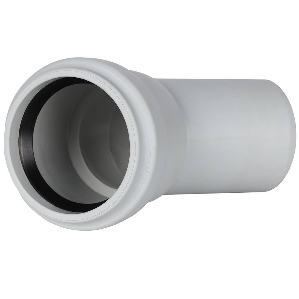 Отвод канализационный бесшумный STOUT D58х45°, SKB-0010-005845