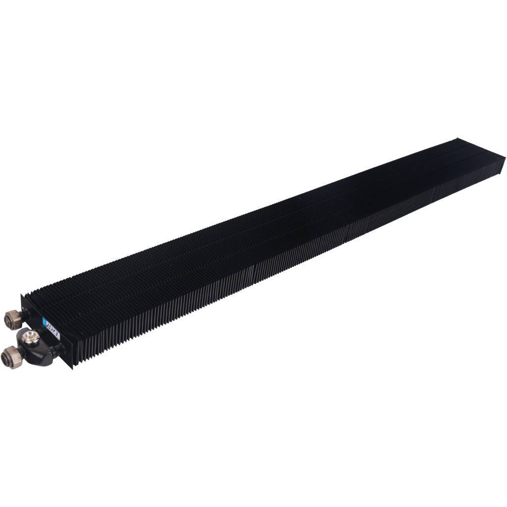 Внутрипольный конвектор STOUT SCN-1100 80х300х1600 (Решётка роликовая) правое подключение, SCN-1100-0830160