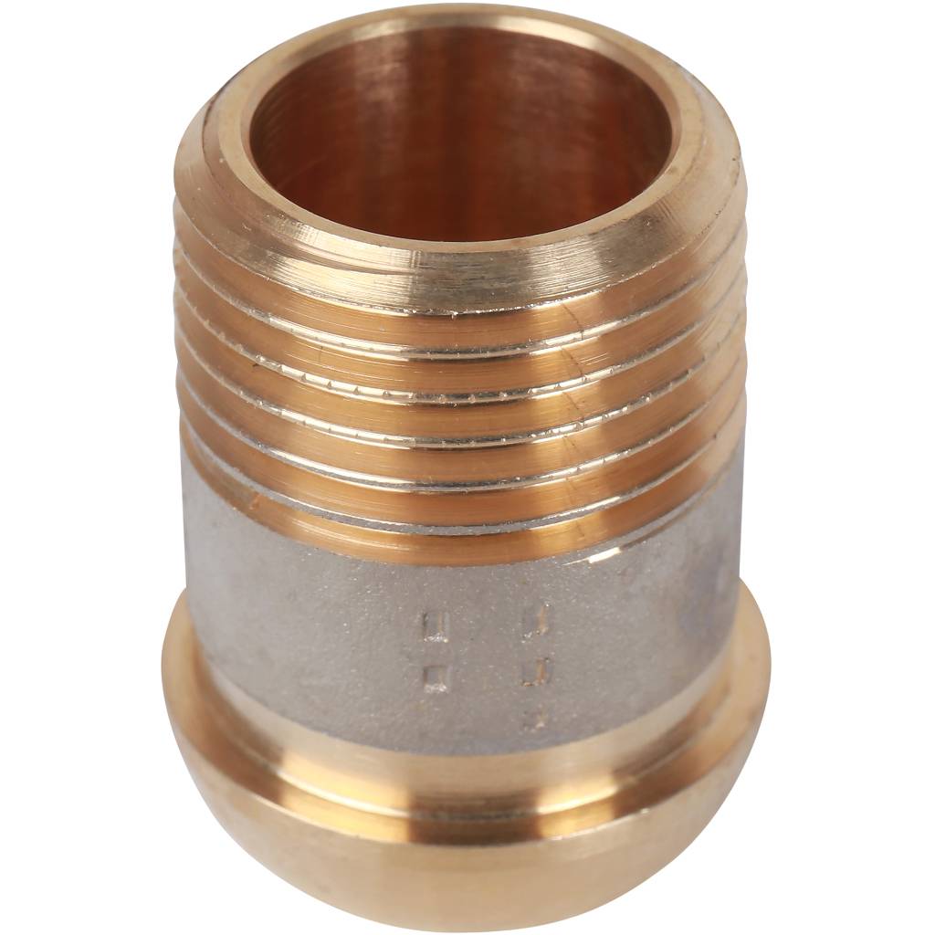 Клапан запорный Danfoss прямой никелированный RLV-15, 003L0144