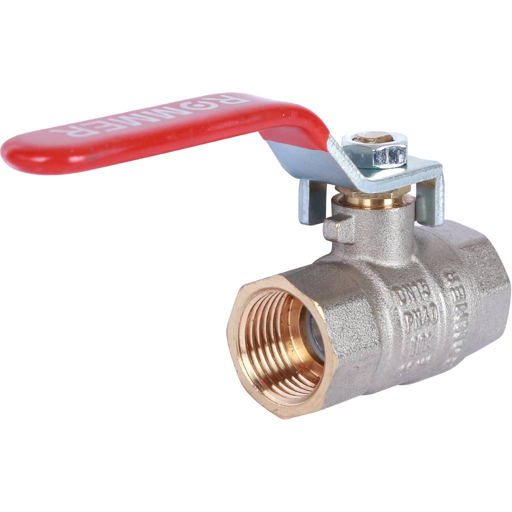 Кран шаровой ROMMER 1/2 ВН/ВН, ручка рычаг, RBV-0001-0110315