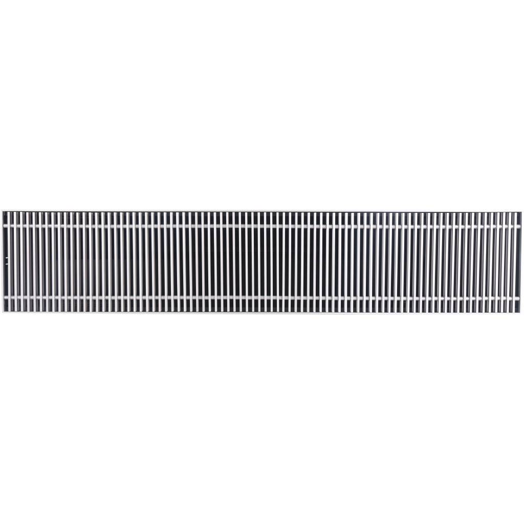 Внутрипольный конвектор STOUT SCN-1100 80х240х800 (Решётка роликовая) правое подключение, SCN-1100-0824080