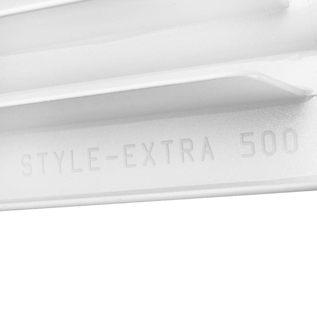 Радиатор биметаллический Global STYLE EXTRA 500 4 секции нижнее правое подключение (белый RAL 9010), STE05001004/DS