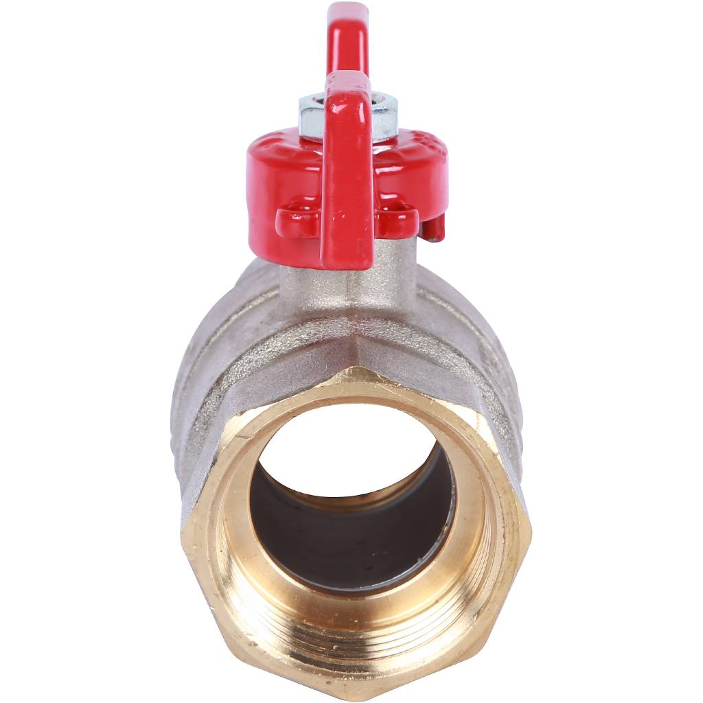 Кран шаровой ROMMER 1 ВН/ВН, ручка бабочка, RBV-0003-0110225