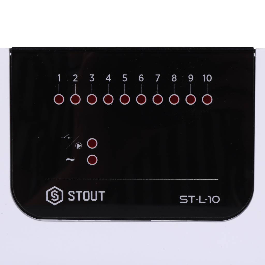 Проводной контроллер термостатических клапанов STOUT L-10, STE-0101-010000