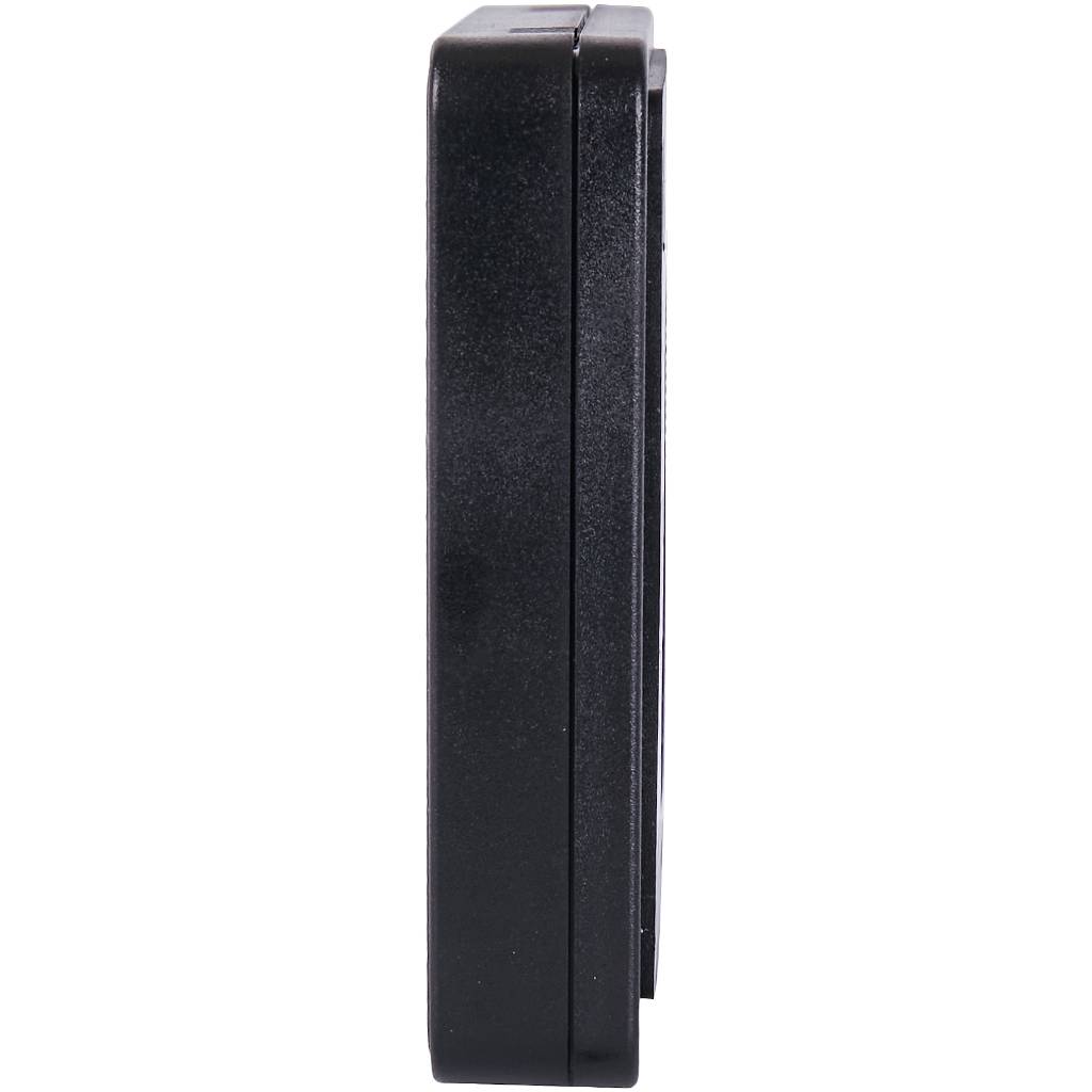 Проводной комнатный регулятор STOUT R-9z, черный, STE-0101-009004