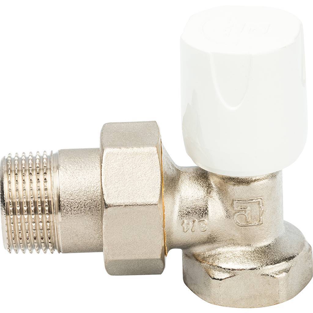 Кран регулирующий угловой для стальных труб LUXOR easy RS 102 3/4, 11022700