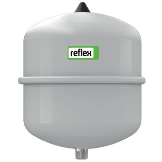 Мембранный бак Reflex N 8 для отопления вертикальный (цвет серый), 8202501