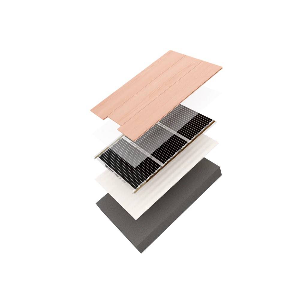 Комплект плёночного тёплого пола Теплолюкс SlimHeat - 2200/0,5 — 10, 100037094400