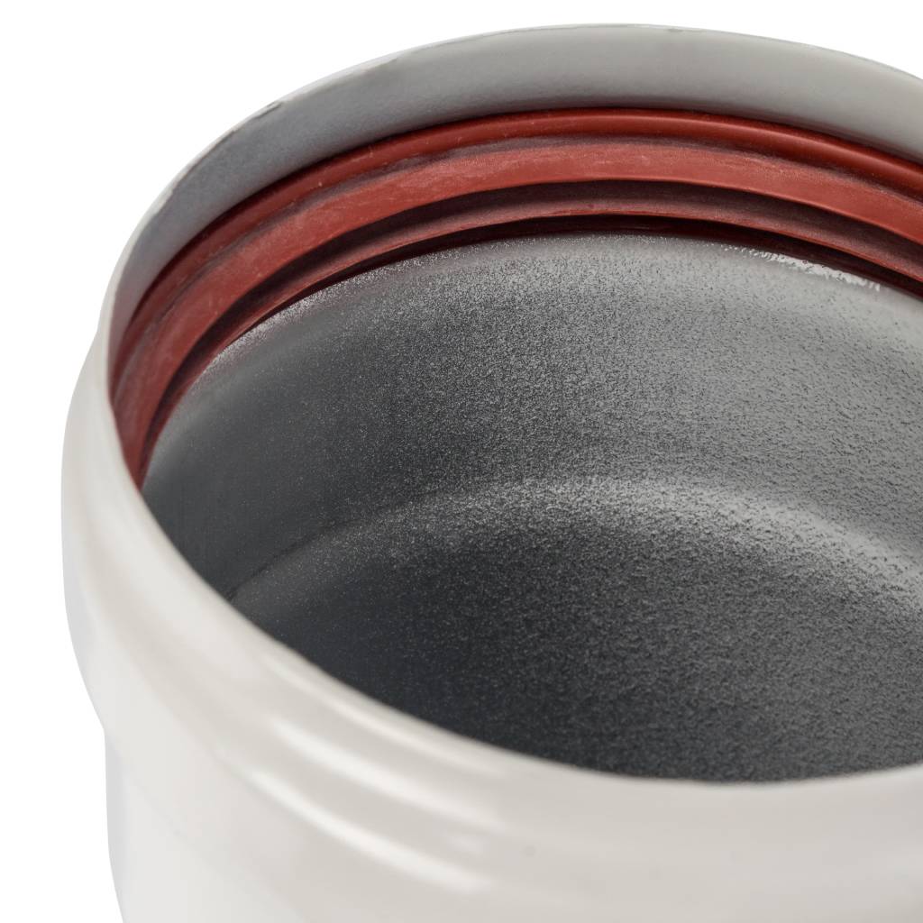 *SCA-0080-800500 STOUT элемент дымохода DN 80 труба 500 мм утепленная п/м, SCA-0080-800500