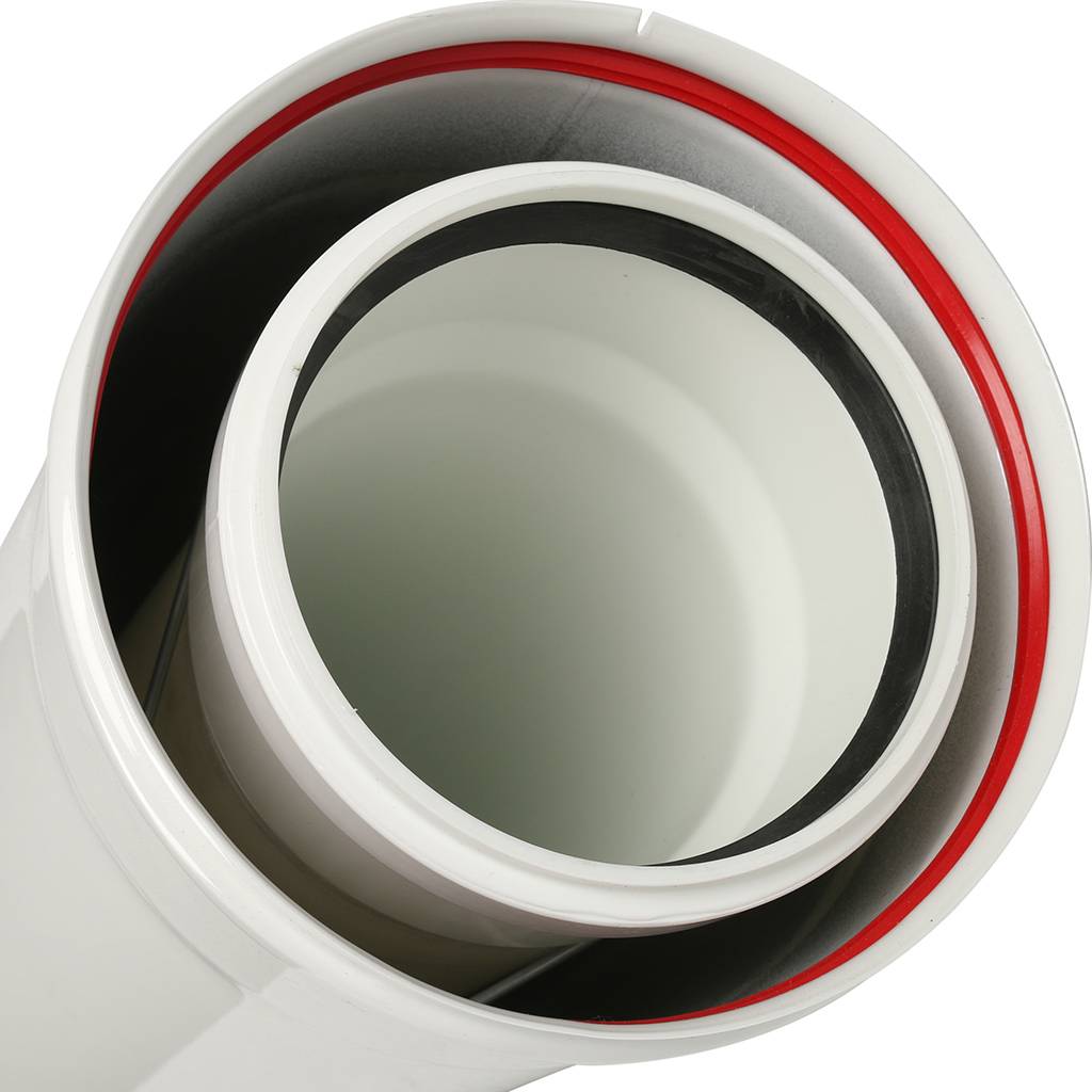 Коаксиальное удлинение Baxi KHG d 110/160, L=1000 мм, HT, KUG71413381-