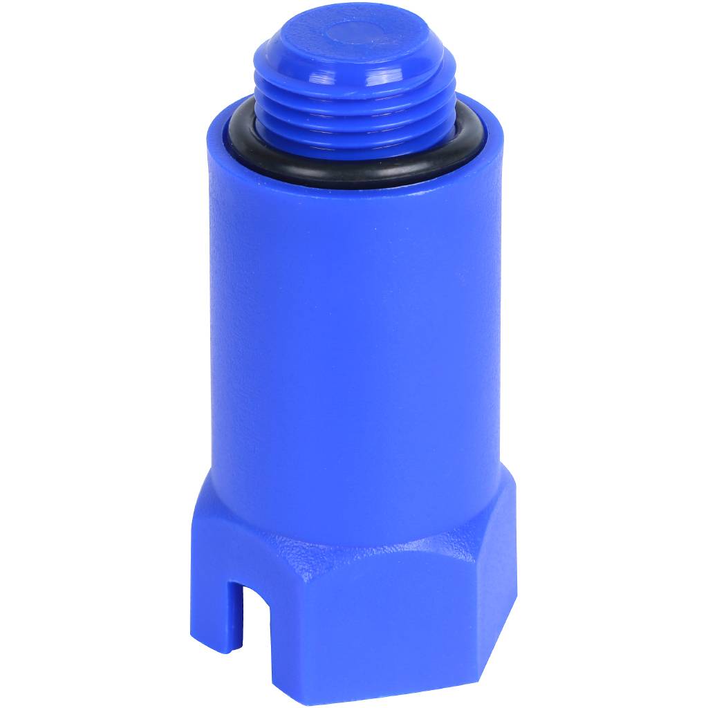 Пробка длинная STOUT 1/2, синяя, SFA-0035-100012