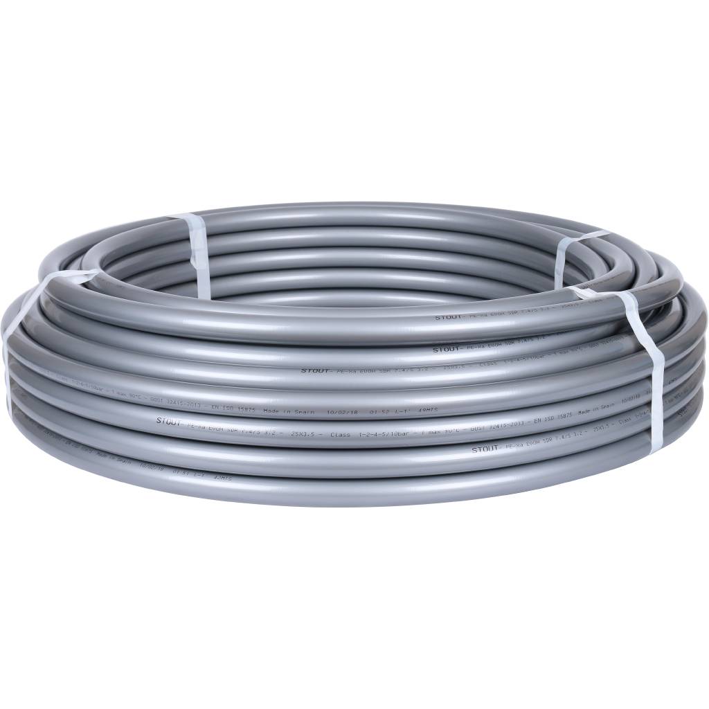 Труба из сшитого полиэтилена STOUT PEX 25х3,5, SPX-0001-002535