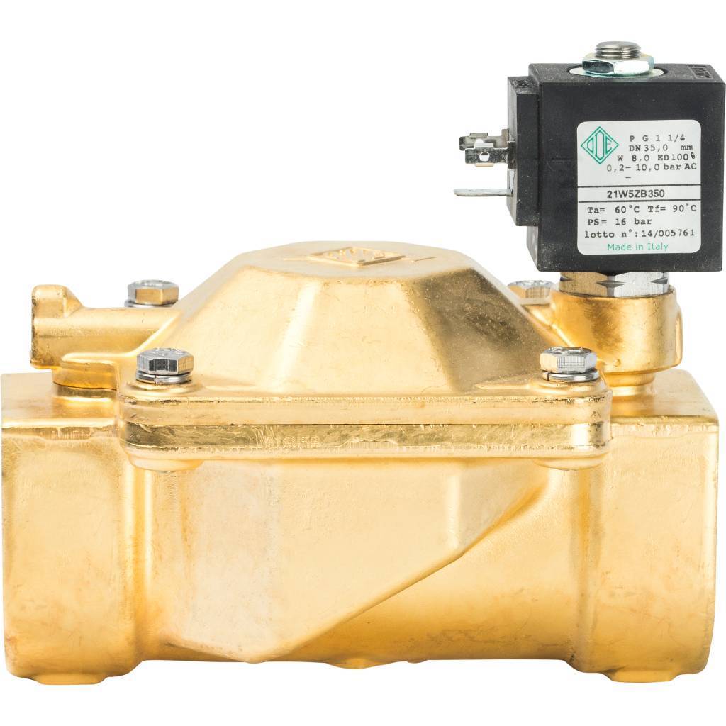 Соленоидный клапан Watts 850Т (850T114W220NA) для систем водоснабжения 1.1/4 230V Н.О., 10023638