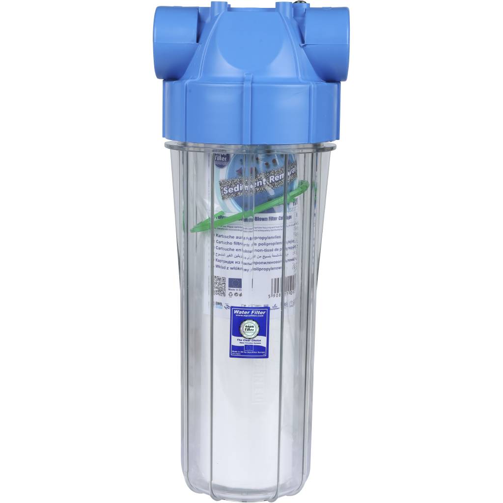 Магистральный фильтр AquaFilter 10SL, с воздушным клапаном, латунная резьба 3/4, FHPR34-B1-AQ