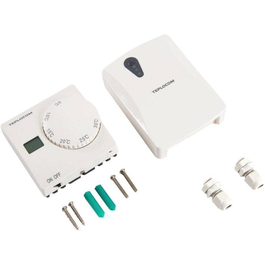 Беспроводной комнатный термостат Teplocom TS-2AA/3A RF2, 929