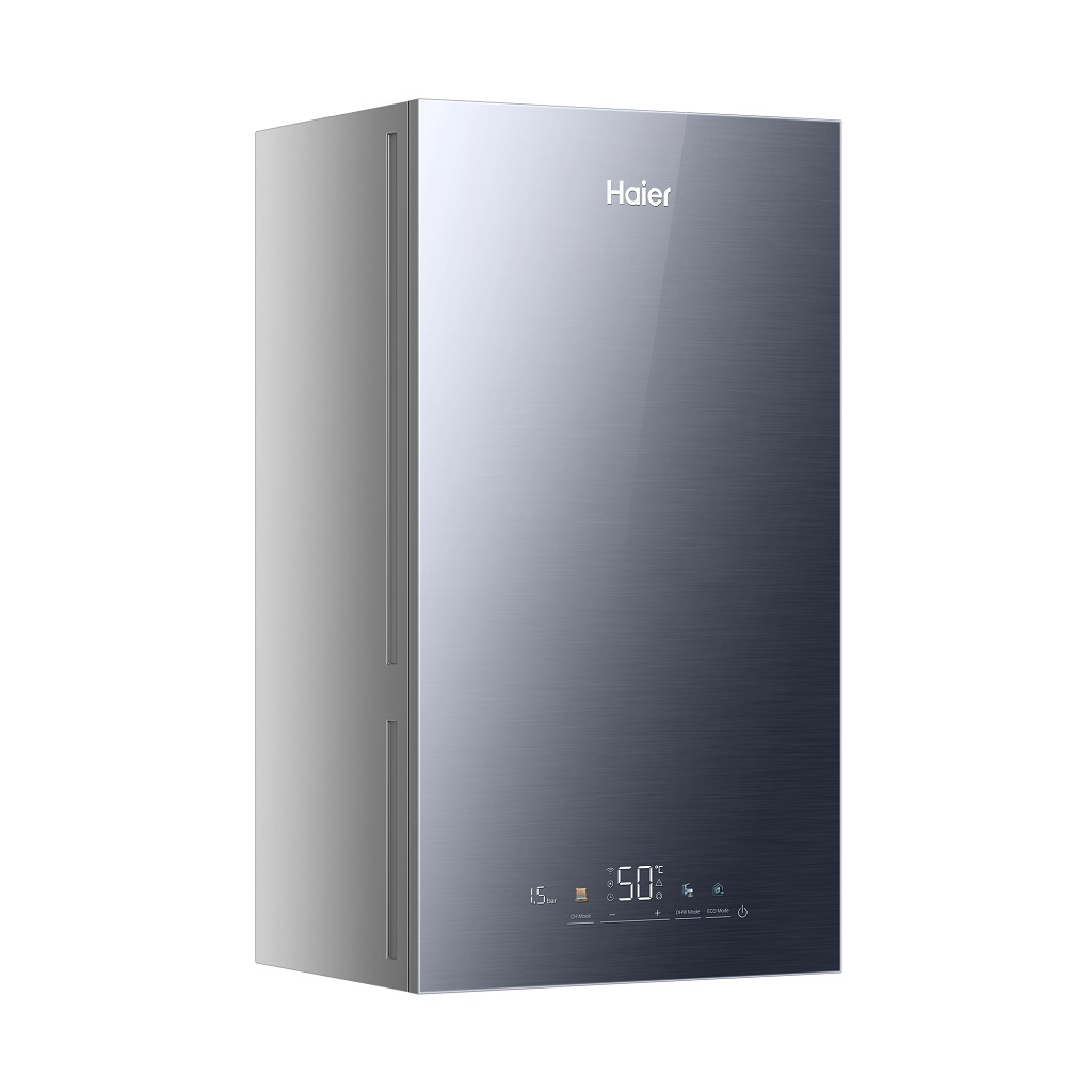 Котел настенный Haier EvoLine 2.32 Ti газовый/ двухконтурный/ турбированный/ стекляная панель, GE0Q67E0BRU