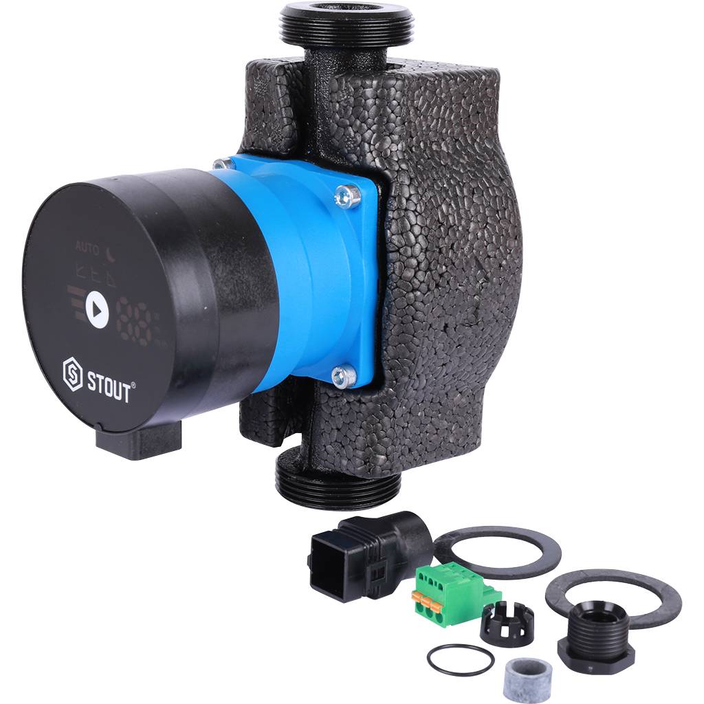 Насос циркуляционный STOUT mini pro 25/40-180, SPC-0003-2540180