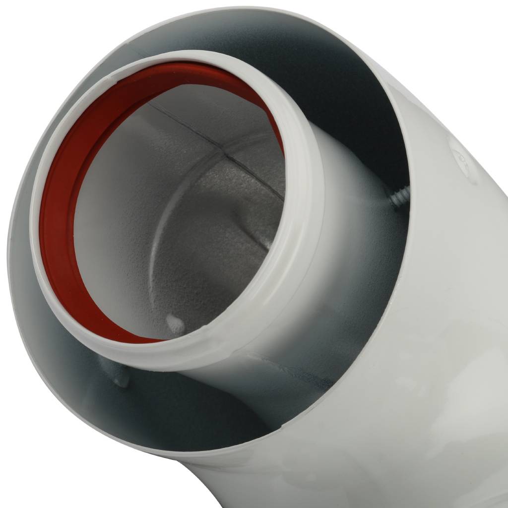 *SCA-6010-240850 STOUT Комплект коаксиальный для прохода через стену (совместим Bosch) 60/100, 850 мм, SCA-6010-240850