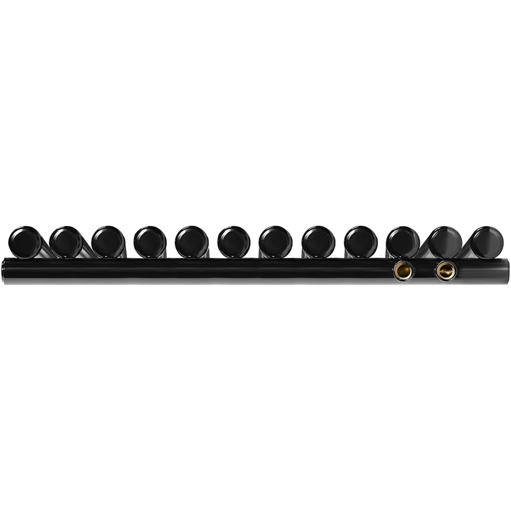 Стальной трубчатый радиатор STOUT TUBE ROUND нижнее правое подключение 12 секций R40 1-1750-12 RT RAL9005, STR401175012RTRAL9005