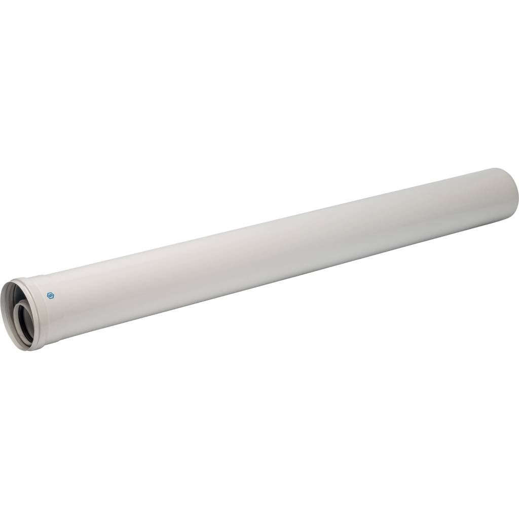 *SCA-8610-001000 STOUT Элемент дымохода конденсац. труба  1000 мм O60/100 м/п PP-FE, SCA-8610-001000